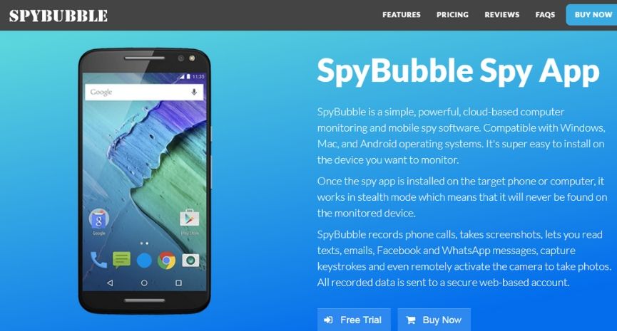 Spybubble feature image